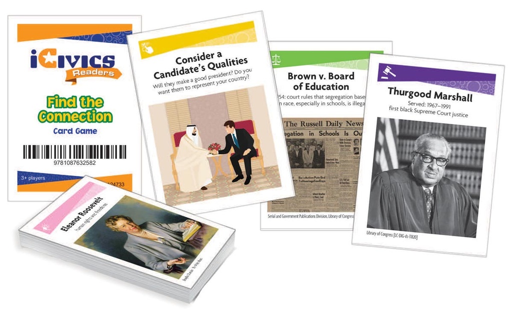 ICivics Grade 5 10 Book Set + Game Cards | Teacher Direct